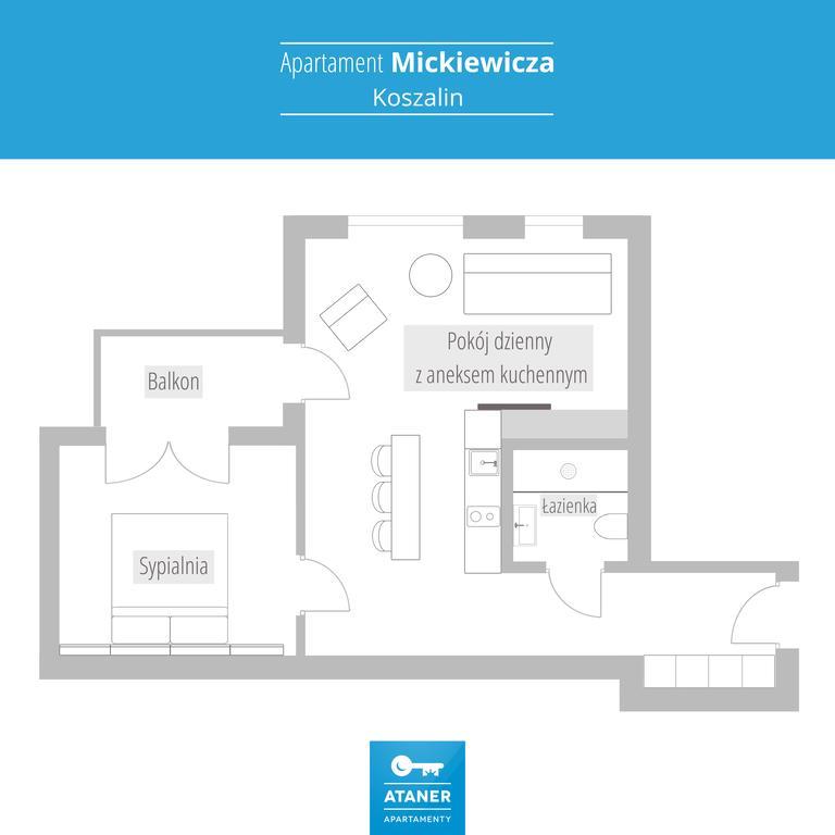 Ataner Apartamenty Koszalin Exteriör bild